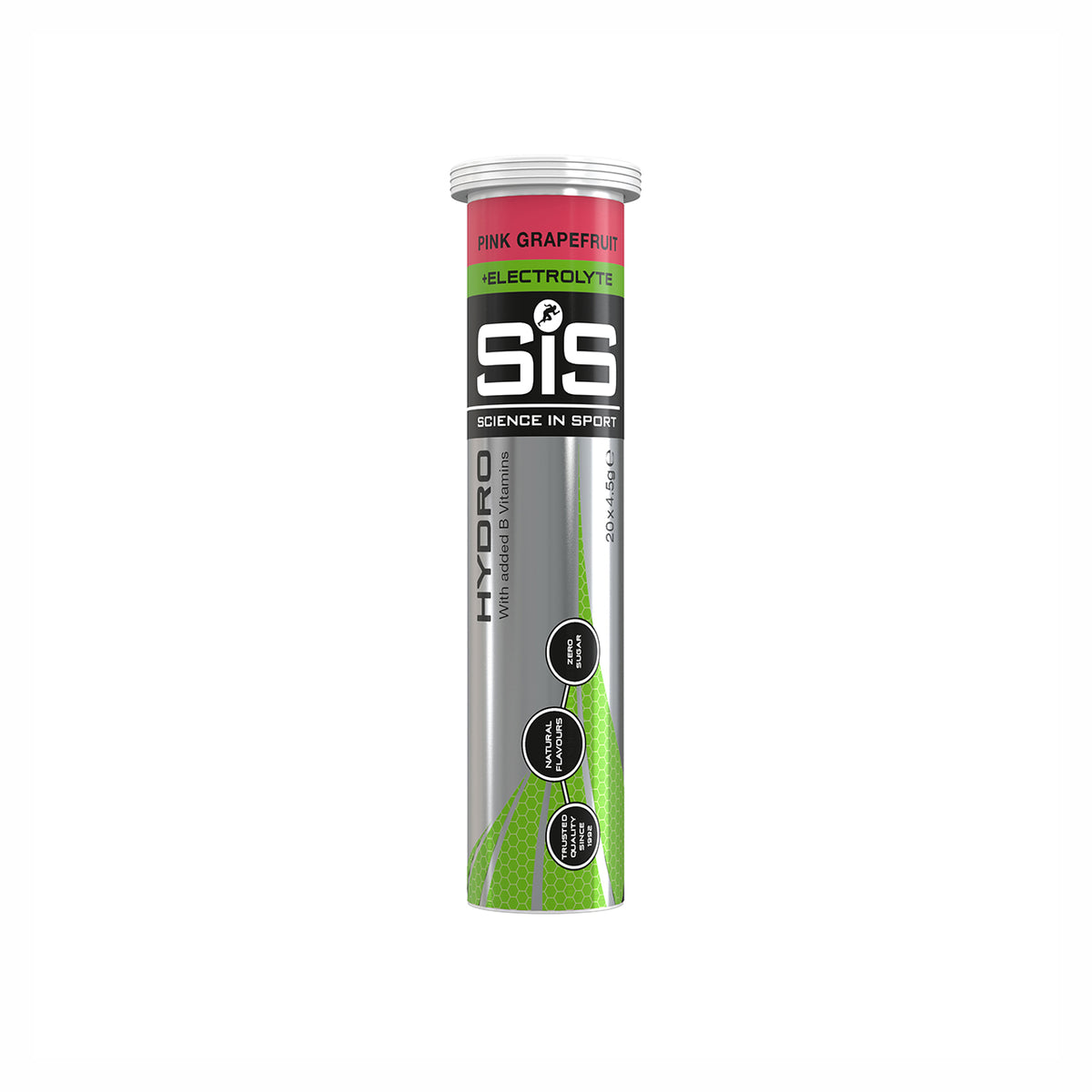 SIS GO Tabletas Hidratación 20x4g Pomelo Rosado