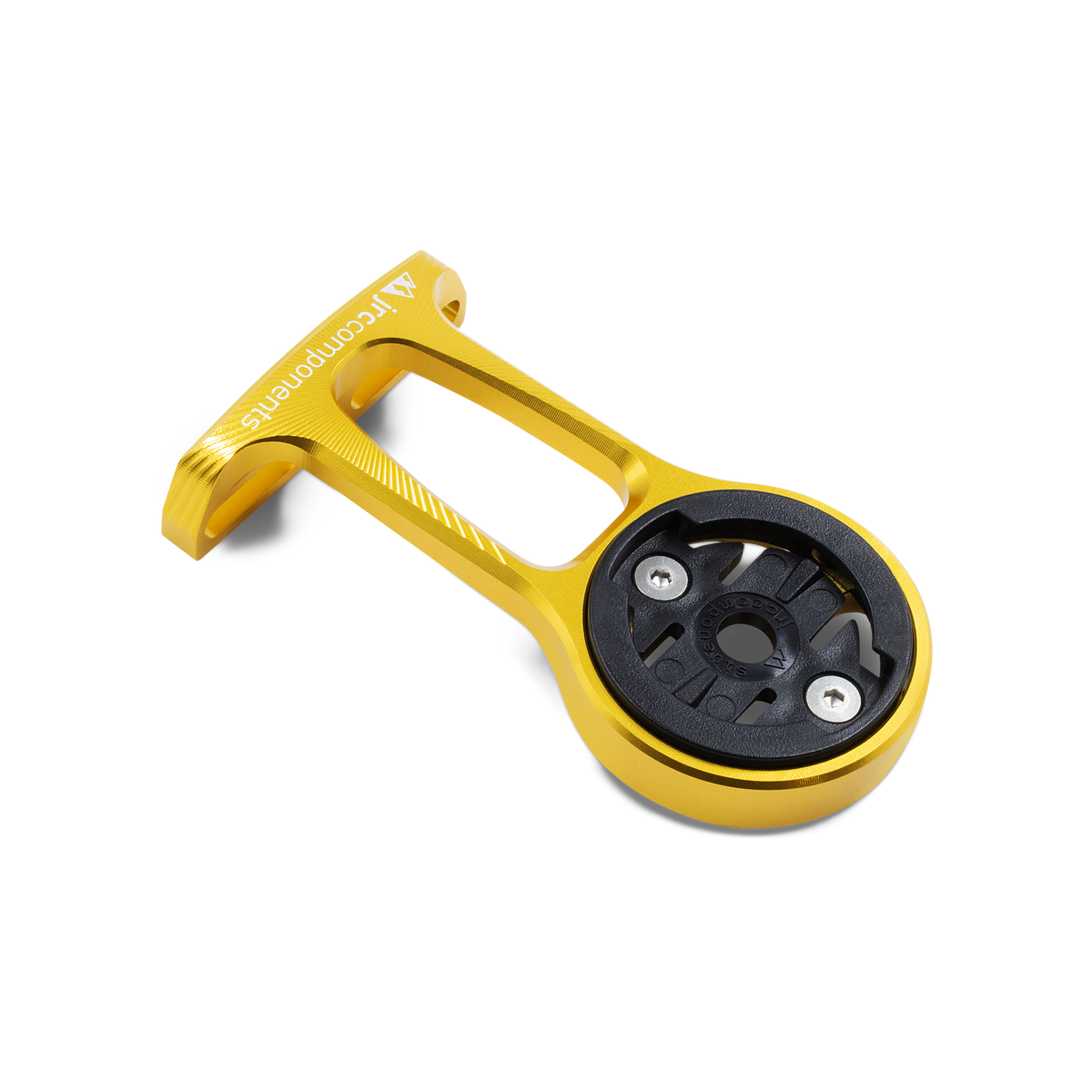 Soporte Ciclocomputador JRC Components Stem Out Front Garmin Oro