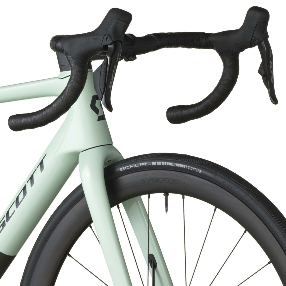 Bicicletas Carretera Scott Addict RC 30 2026 Frozen Green/Carbon Black #5
