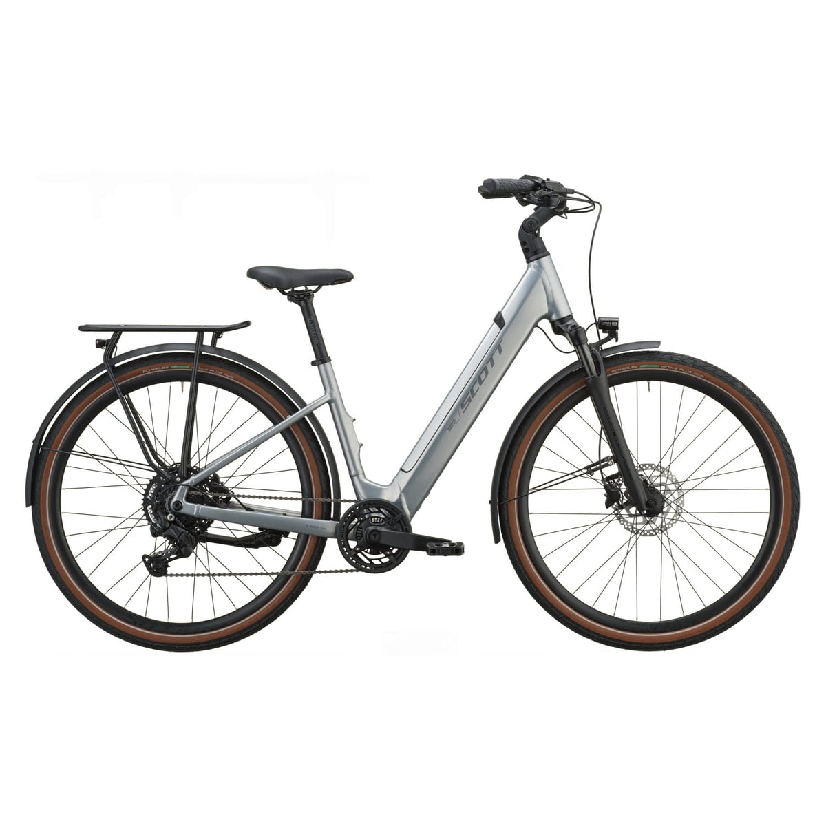 Bicicletas Eléctricas eUrbanas Scott Sweep 20 Wave 2027 Chrome Silver #2