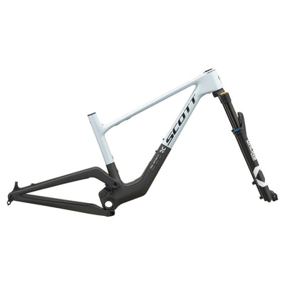 Cuadros Bicicleta MTB Cuadro Horquilla Scott Spark RC World Cup 2027 Cumulus White/Carbon Black #2