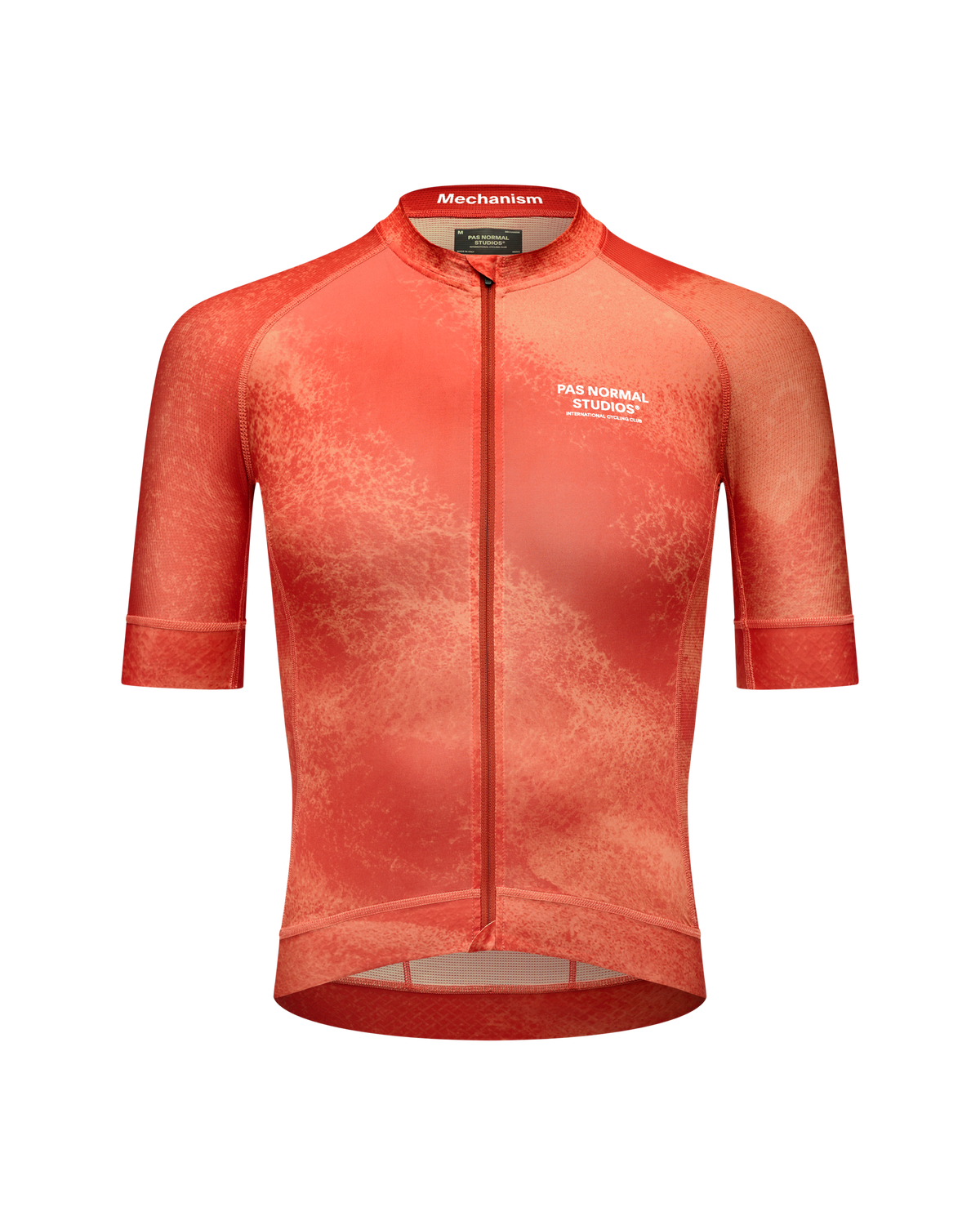 Maillot Manga Corta Pas Normal Studios Mechanism Hombre AOP Hibiscus Orange #2