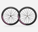 Oquo Juego Ruedas Carretera RA57LTD CS Sram XDR Metallic Mulberry Matt