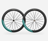 Oquo Juego Ruedas Carretera RA57LTD CS Sram XDR Metallic Jade Matt