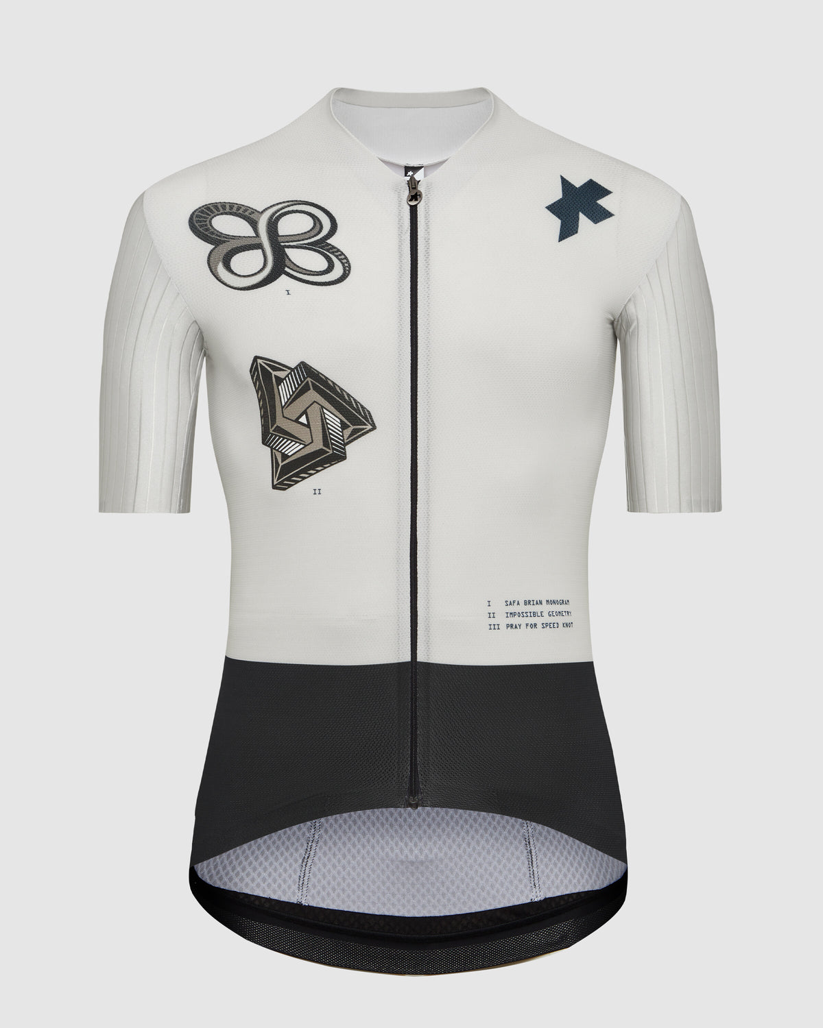 Maillot Manga Corta Assos Equipe RS S11 X Safa Brian Hombre Almond Milk #3