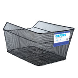 Cesta Trasera Oxford Alambre Ajustes Negro