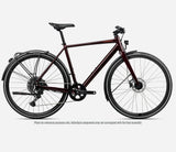 Bicicletas Urbanas Orbea Vector 15 Eq 2026 Metallic Burgundy Red Gloss