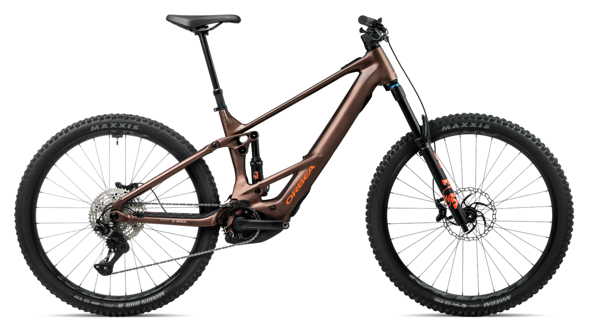 Bicicletas Eléctricas eEnduro Orbea Wild TR H10 2027 Metallic Rust Matt/Metallic Rust Gloss