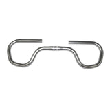 Manillar Ergotec Contest Lady 550mm Altura 33mm Aluminio Plata