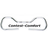 Manillar Ergotec Contest Comfort 570mm Altura 42mm 3º Aluminio Plata Anodizado