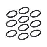 Set Espaciadores Deda Tubo Dirección 1-1/8 3mm 10u Aluminio Negro