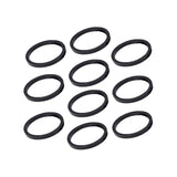 Set Espaciadores Deda Tubo Dirección 1-1/8 5mm 10u Aluminio Negro