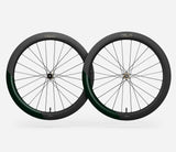 Oquo Juego Ruedas Carretera RA57LTD Shimano HG Metallic Dark Green